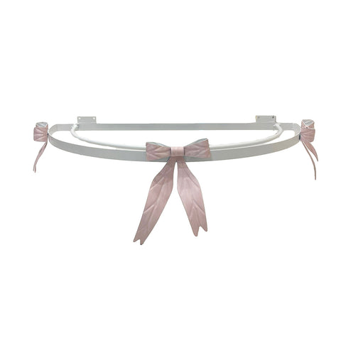 BRULAMP Canopy for bed made in Italy in shabby chic iron 2 variants