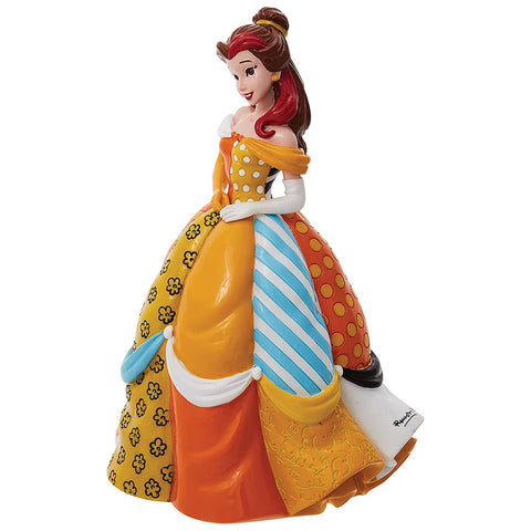 Disney Statuina Belle "La Bella e la Bestia" in resina multicolore H19 cm