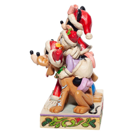 Enesco Disney Traditions Statuina Topolino e i suoi amici in resina Jim Shore