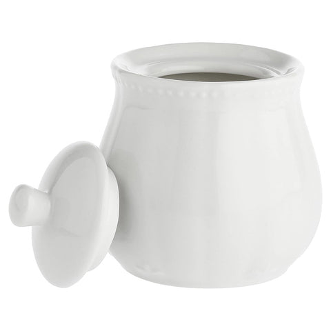 LA PORCELLANA BIANCA DUCALE porcelain sugar bowl 220 ml