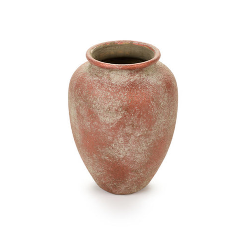 Nuvole di Stoffa Antiqued ceramic amphora vase D19x25.5 cm