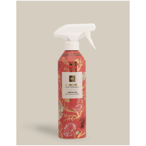 Horomia Profumatore spray per ambiente e tessuti bifase Imperial Soap 500ml