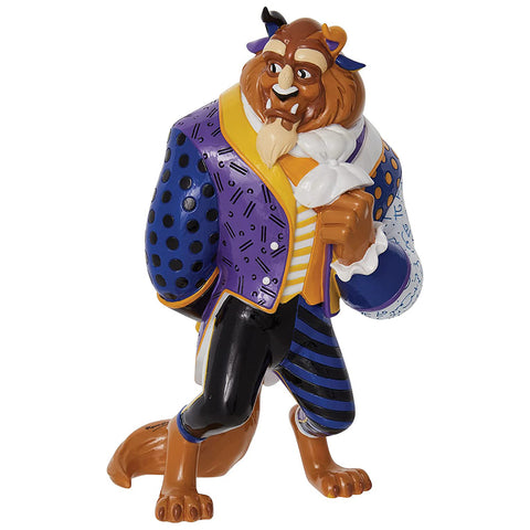 Disney The Beast Beast figurine "Beauty and the Beast" in multicolored resin h23.5 cm
