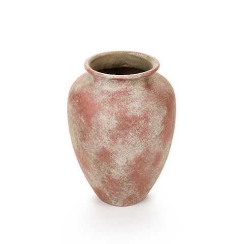 Nuvole di Stoffa Antiqued ceramic amphora vase D22.5xH30.5 cm