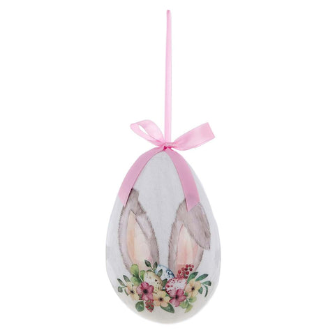 Blanc Mariclò Easter egg decoration "Aminta" Shabby 7x7x10 cm