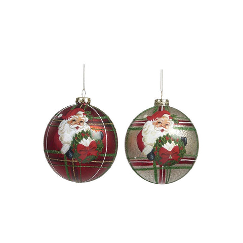 MAGNUS REGALO Christmas tree ball decoration 2 variants Ø8 cm