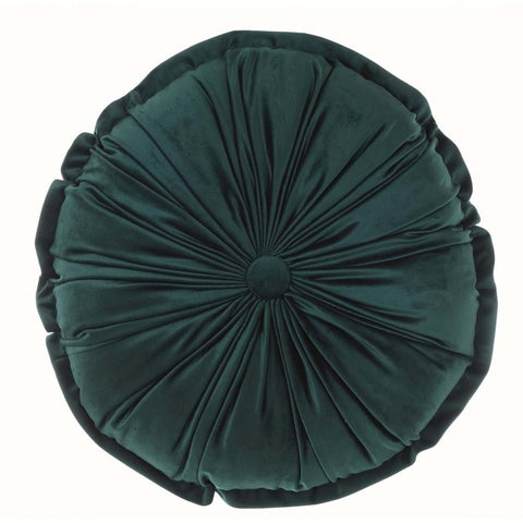 Blanc Mariclò Round green cushion "Soft Sleep" 45x45 cm