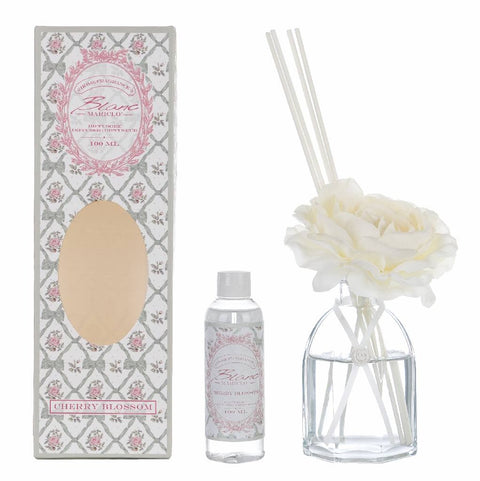 BLANC MARICLO' Room diffuser 10 ml OPERA with sticks and rose A2545499BI