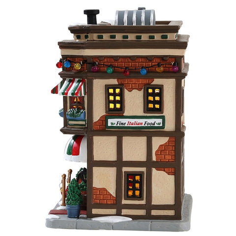 LEMAX Edificio Illuminato St. Bernard's Brewery & Distillery In Porcellana | Con Luci LED | H14,5 X 17,7 X 14,5 Cm - Foto 9