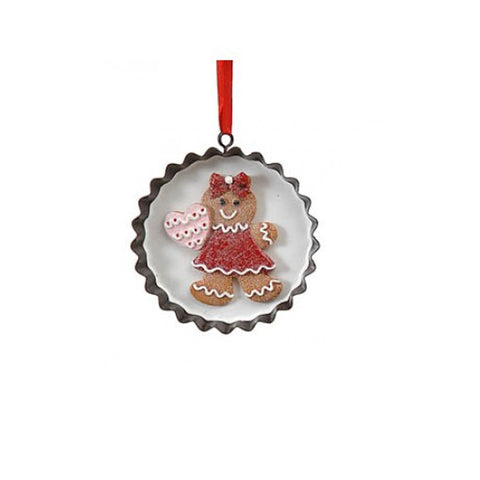 VETUR Biscuit pain d'épice Décoration de Noël 12 cm 9767786