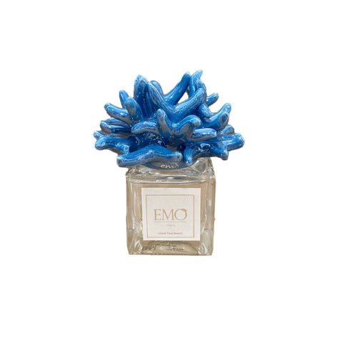EMO' ITALIA Parfumeur au parfum d'ambiance corail bleu avec bâtonnets 50 ml