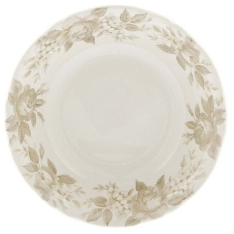 BLANC MARICLO' Set di piatti per 6 SPLENDOR ceramica beige A20657