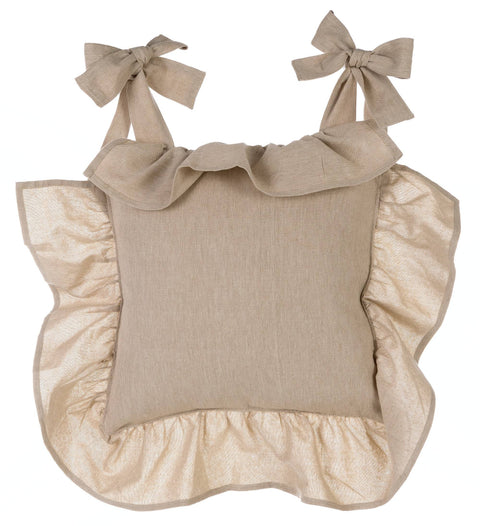 BLANC MARICLO' Set 2 cushion covers for chair 40x40 cm dove gray A2514499BC