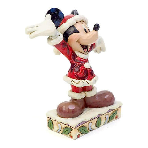 Enesco Disney Traditions Figurine Mickey Mouse en résine Jim Shore Stone
