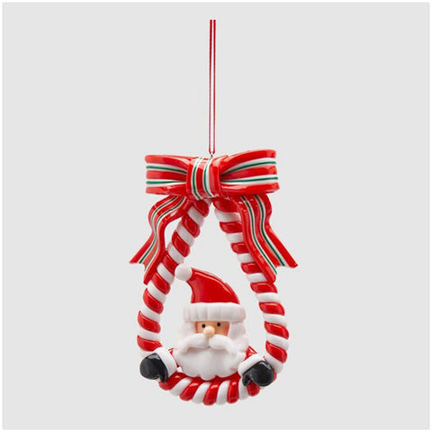 EDG - Enzo De Gasperi Santa Claus pendant with bow H11 cm