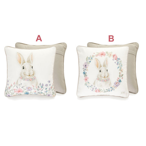 Nuvole di Stoffa Shabby "Bunny" coussin d'ameublement 40x40 cm 2 variantes (1pc)
