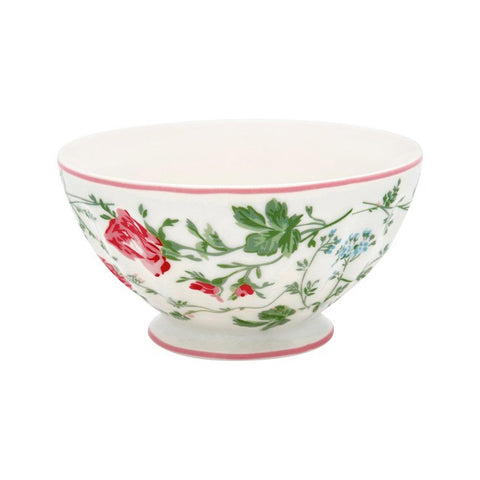GREENGATE COSTANCE bowl in white porcelain Ø 13.5 cm STWFREXLCOS0106