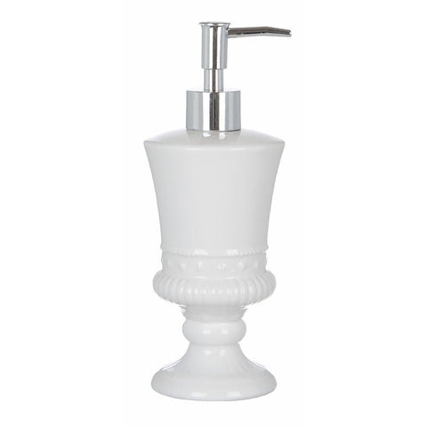 BLANC MARICLO' Distributeur de savon blanc 8x21,5 cm A30248