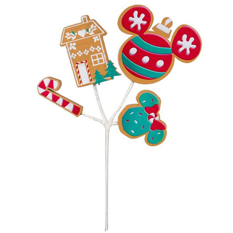 Kurt S. Adler Mickey and Minnie Mouse Branch Christmas Hanging Decoration