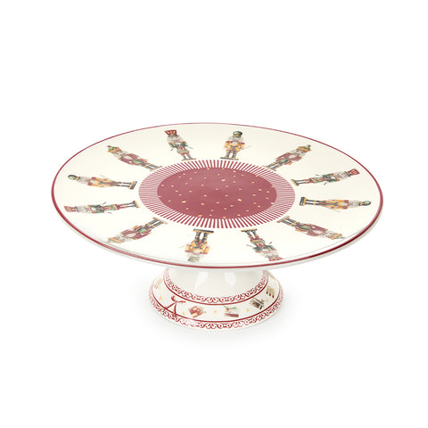 Nuvole di Stoffa Cake stand with nutcracker Christmas Carol 2 variants (1 pc)