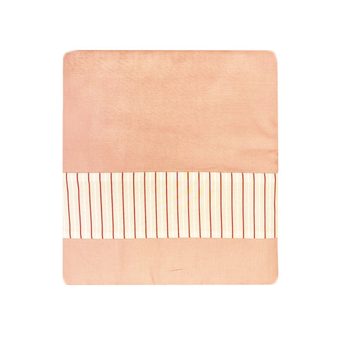 BIANCO PERLA Set lenzuola matrimoniale puro cotone rosa antico 250x290 cm