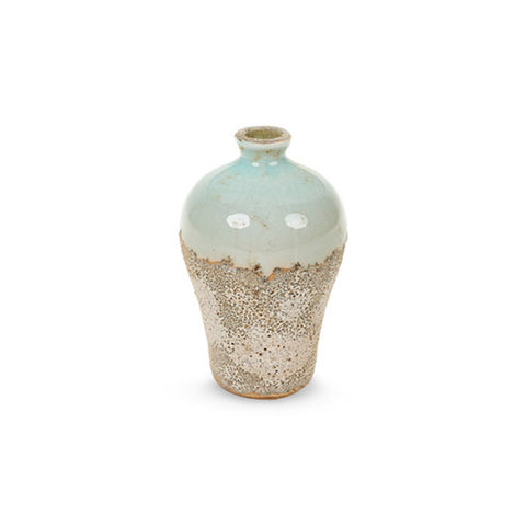 Nuvole di Stoffa Vase en céramique antique Shabby chic D8,5xh15 cm