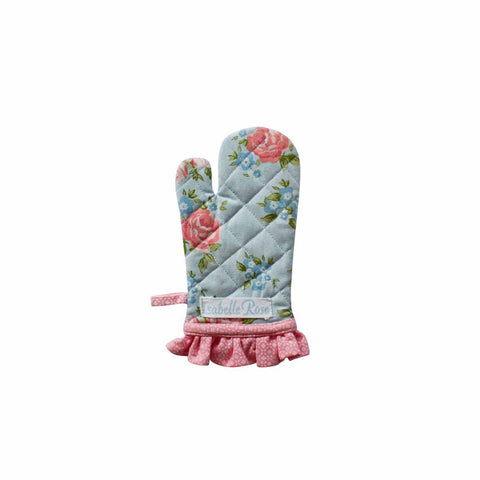 ISABELLE ROSE Oven glove girl EMILY cotton with flowers 13x23 cm EMI07
