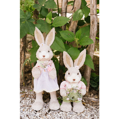 Clouds of Straw Rabbit Fabric H40 cm 2 variants (1pc)