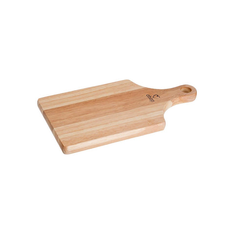 MAGNUS REGALO Chopping board for cured meats in beige wood 33x18x2 cm