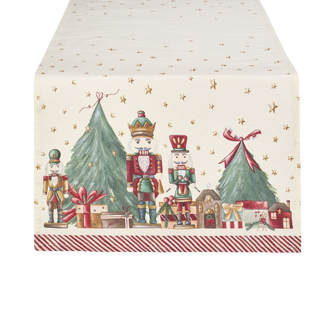 Cloth Clouds Nutcracker Christmas Runner Christmas Carol