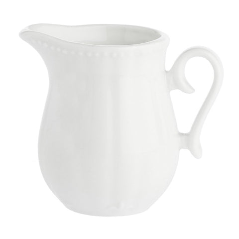 LA PORCELLANA BIANCA DUCALE milk jug in white porcelain 100 ml
