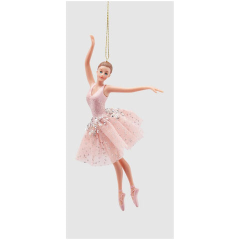 EDG - Enzo De Gasperi Ballerina con abito rosa H18 cm 2 varianti (1pz)