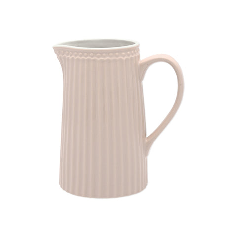 GREENGATE Milk jug pitcher ALICE cream porcelain stoneware 1L H17,6 cm