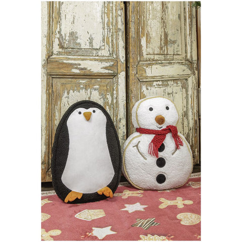 L'Atelier 17 Pinguino o Pupazzo di neve "Families Snow" 2 varianti (1pz)