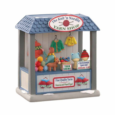 LEMAX Christmas Scene Illuminated Yarn Stand Build your own Christmas village